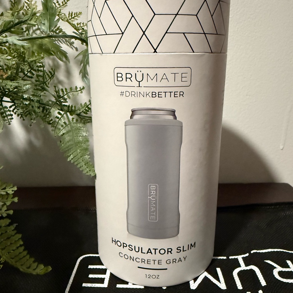 BrüMate Hopsulator Slim in Concrete Gray